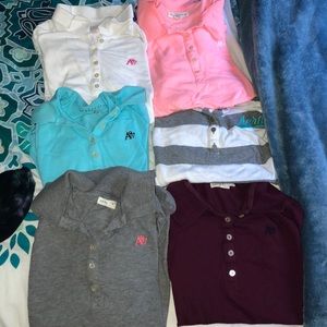 polo shirts